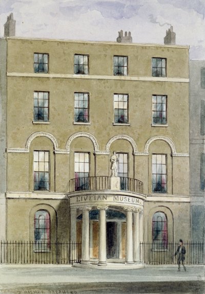 Das Liverian Museum, 1850 von Thomas Hosmer Shepherd