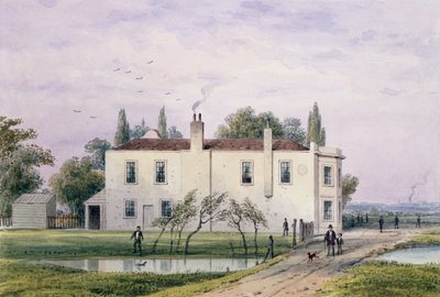 Blick auf das Kopenhagener Haus, 1853 von Thomas Hosmer Shepherd