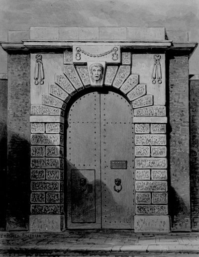Ansicht von Newgate von Thomas Hosmer Shepherd