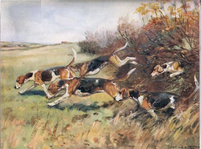 Auf der Spur, Illustration aus 