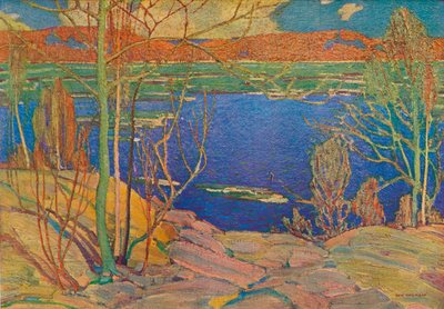 Frühlingseis, 1916 von Tom Thomson