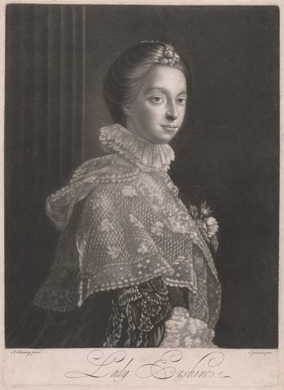 Lady Erskine von Thomas Johnson