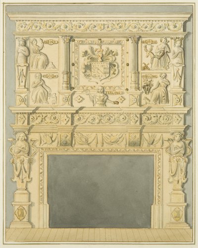 Kamin von Thomas Leeson the Elder Rowbotham