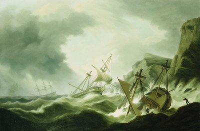 Ein Schiffswrack von Thomas Luny