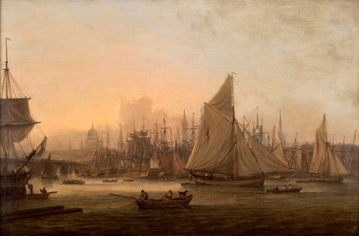 Der Pool von London von Thomas Luny