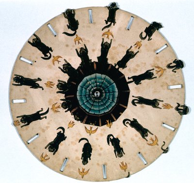 Fantascope-Scheibe, 1833 von Thomas Mann Baynes