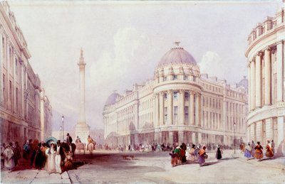 Grainger Street, Newcastle upon Tyne von Thomas Miles Richardson