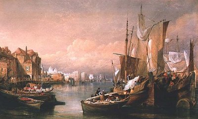 Die Themse bei Greenwich von Thomas Miles Richardson