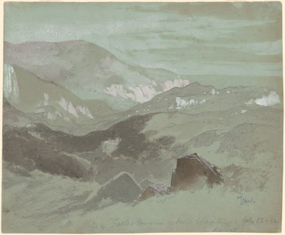 Kliffs von Ecclesbourne bei Hastings von Thomas Moran