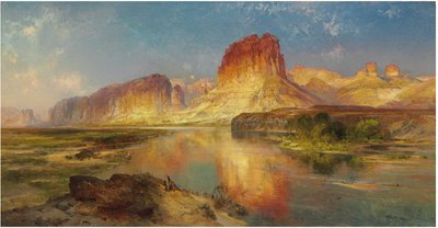 Grüner Fluss von Wyoming, 1878 von Thomas Moran