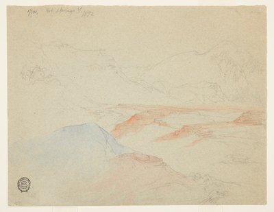 Heiße Quellen, Yellowstone von Thomas Moran