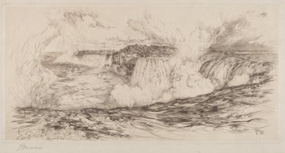 Niagara—Von der kanadischen Seite von Thomas Moran