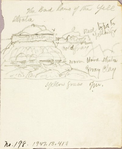 Die Badlands des Yellowstone von Thomas Moran
