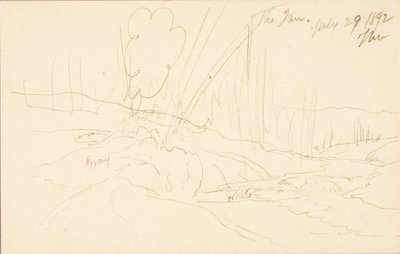 Der Fächer von Thomas Moran