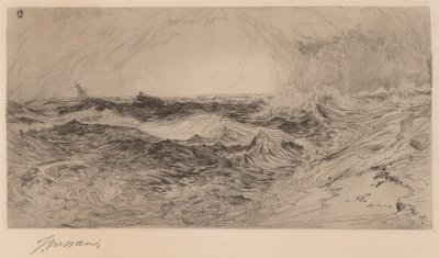 Das tosende Meer von Thomas Moran