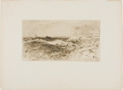 Das tosende Meer von Thomas Moran