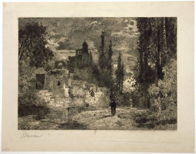 Dämmerung von Thomas Moran