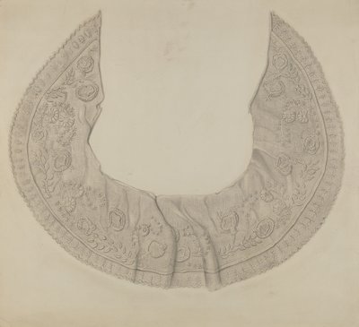 Bestickter Spitzenkragen von Thomas O