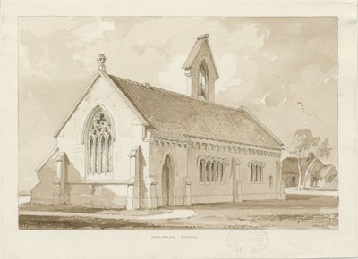 Knightley Kapelle (1841) von Thomas Peploe Wood