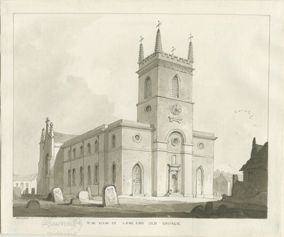 Lane End Kirche (Longton) von Thomas Peploe Wood