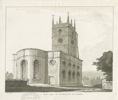 Newcastle-under-Lyme - "St. Giles der Abt" von Thomas Peploe Wood