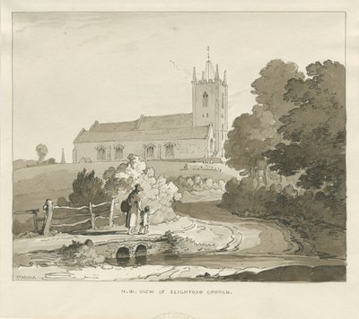 Seighford Kirche von Thomas Peploe Wood