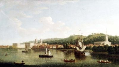 Ansicht von Greenwich von Thomas Priest