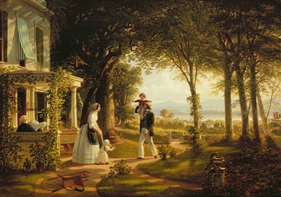 Heim zur Familie, 1852 von Thomas Pritchard Rossiter