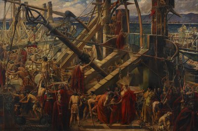 Die Belagerung von Syrakus, 1895 von Thomas Ralph Spence