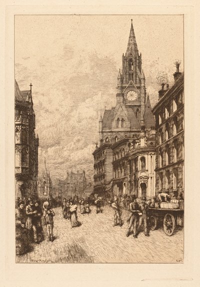Rathaus, Manchester von Thomas Riley
