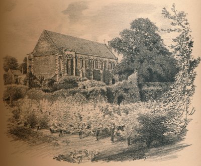 Die Halle, Eltham Palace, 1902 von Thomas Robert Way
