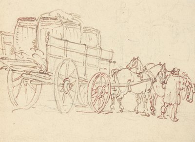 Albumzeichnung von Thomas Rowlandson