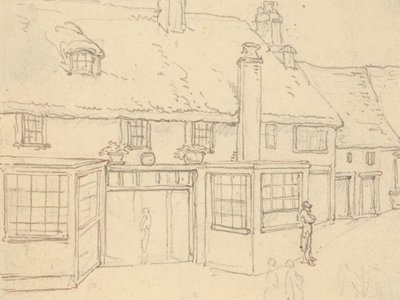 Albumzeichnung von Thomas Rowlandson