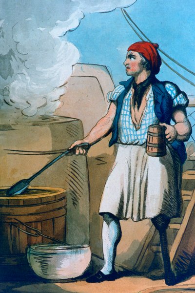 Koch, 1799 von Thomas Rowlandson