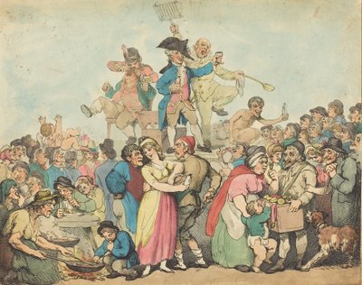 Dr. Botherum, der Scharlatan von Thomas Rowlandson