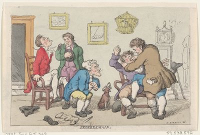 Zauberkunst, 1799 von Thomas Rowlandson