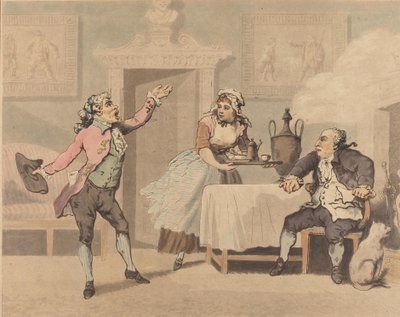 Manager und Schauspieler von Thomas Rowlandson