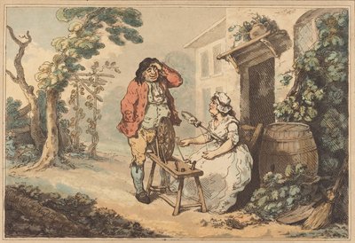 Rustikale Werbung, 1785 von Thomas Rowlandson