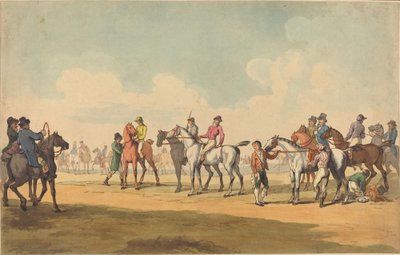 Der Kurs, wahrscheinlich 1789 von Thomas Rowlandson