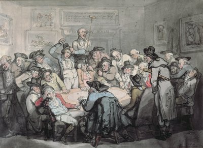 Das Hazard-Zimmer von Thomas Rowlandson