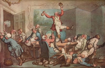 Das Jagdessen, ca. 1780-1825 von Thomas Rowlandson