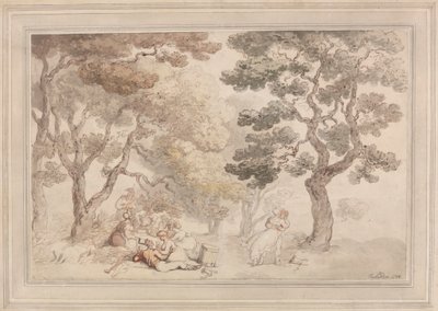 Das Picknick von Thomas Rowlandson