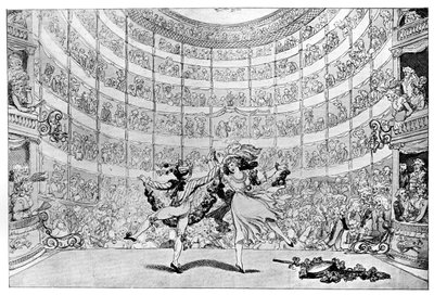 Die Aussicht vor uns, 1791 von Thomas Rowlandson