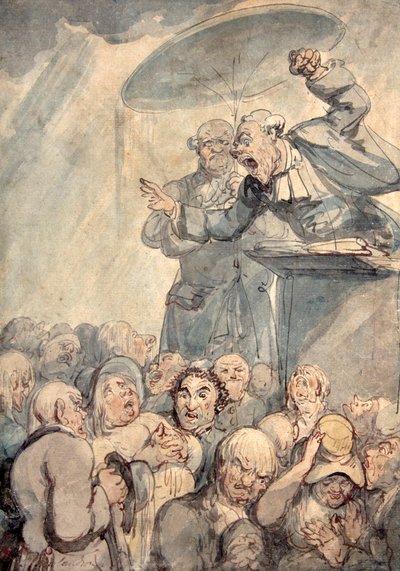Der Zauberer von Thomas Rowlandson