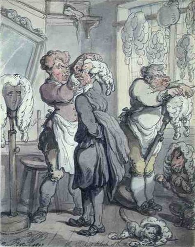 "Der dickste Block der drei" von Thomas Rowlandson