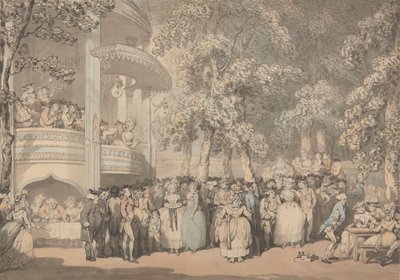 Vauxhall Gardens von Thomas Rowlandson