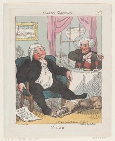 Vikar von Thomas Rowlandson