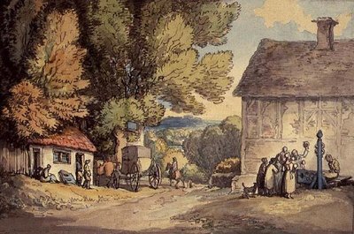 Dorfplatz von Thomas Rowlandson