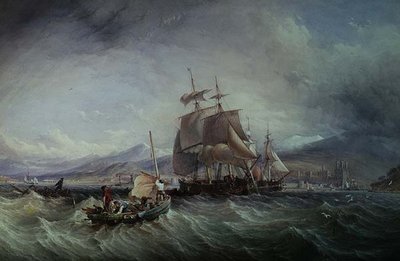 Vor Caernarvon von Thomas Sewell Robins