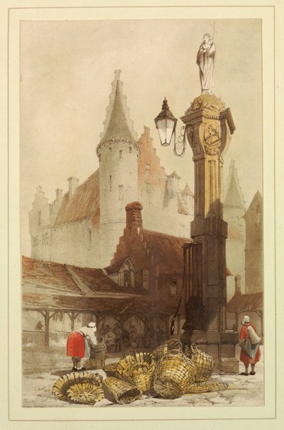 Fischmarkt, Antwerpen von Thomas Shotter Boys